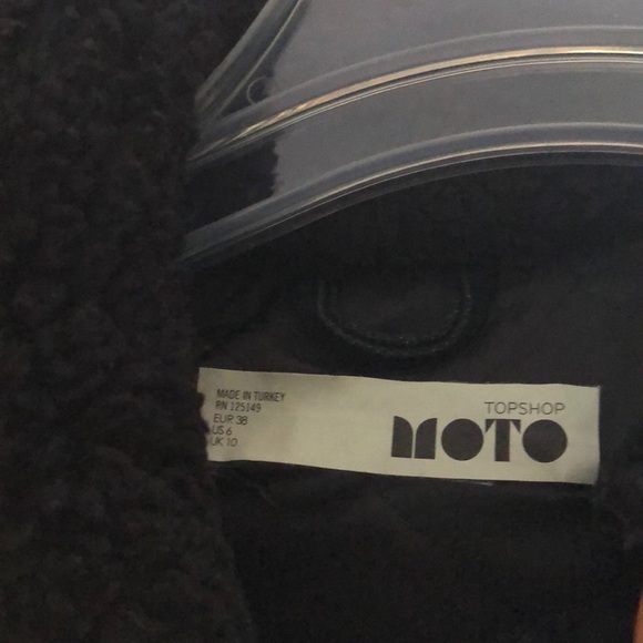 Sherpa / jean jacket - Picture 2 of 5